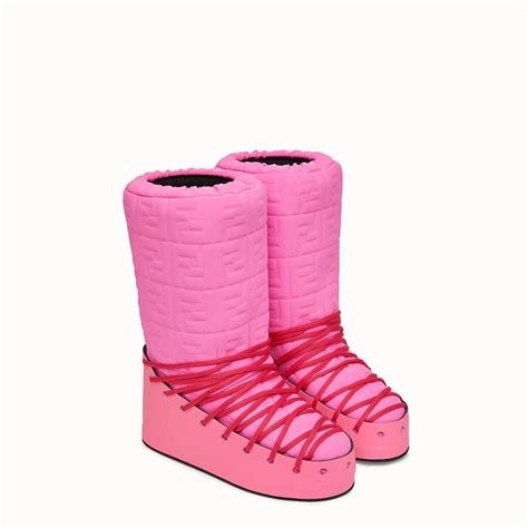 pink fendi ski boots|Boots & Booties for Women .